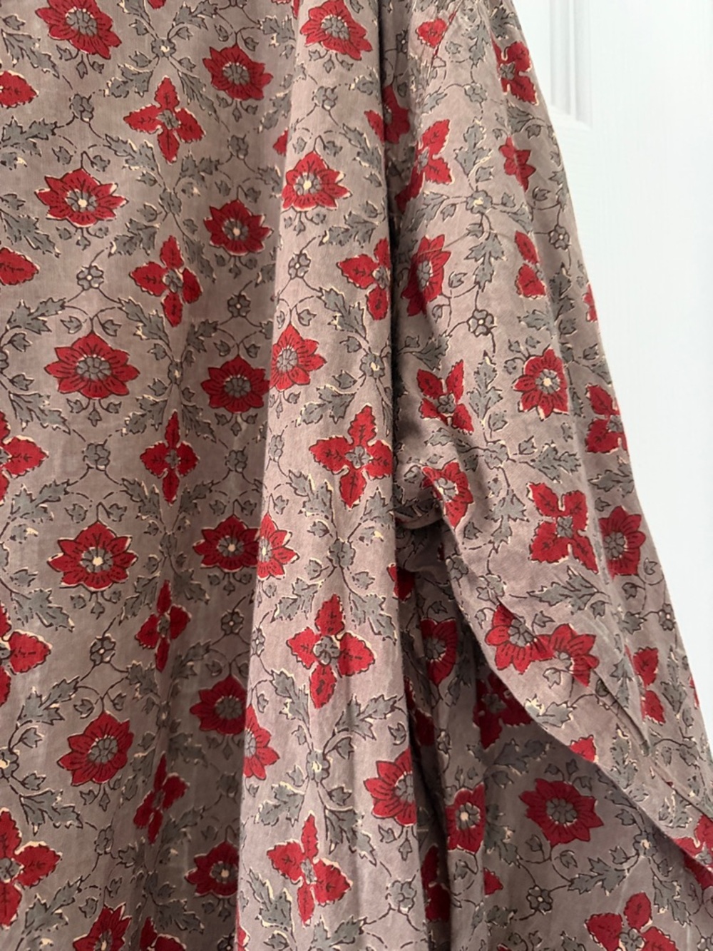 Jaded Gypsy Oversized Blouse Shirt Size large NWOT RANDOM BLEACH LOOK SPOTS - Picture 12 of 12